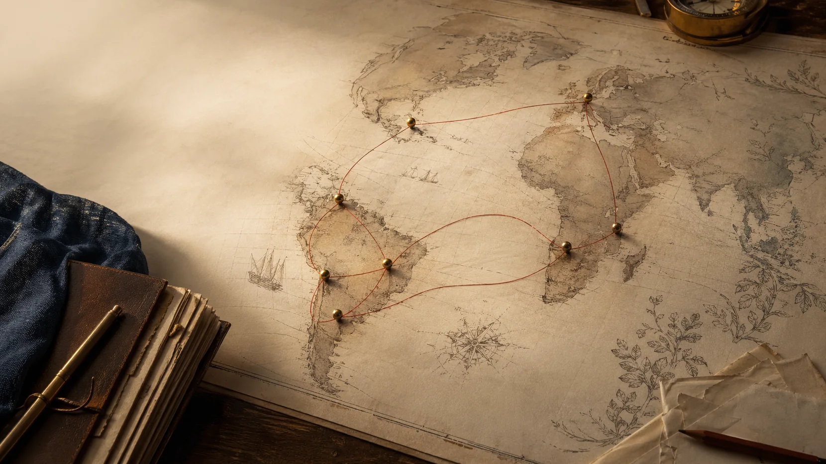 Mapa artístico da presença missionária ICM